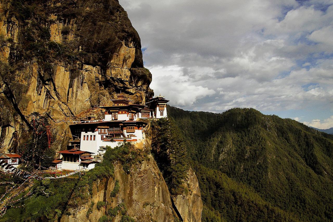 Sacred Spaces and Silent Vows Temples Dzongs and Rituals for Two